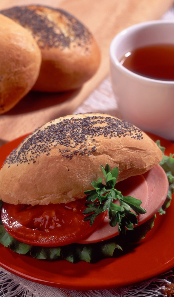 Бутерброд с мясом