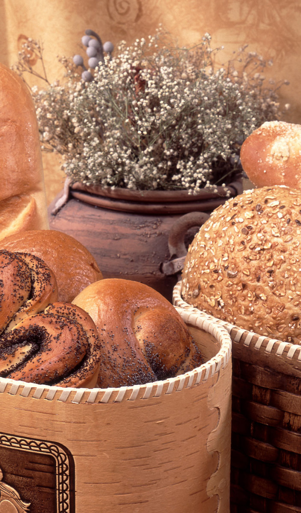 Вкусная выпечка с маком