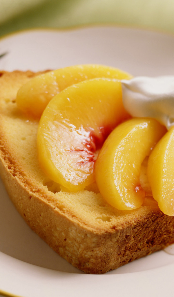 Персиковый пирог