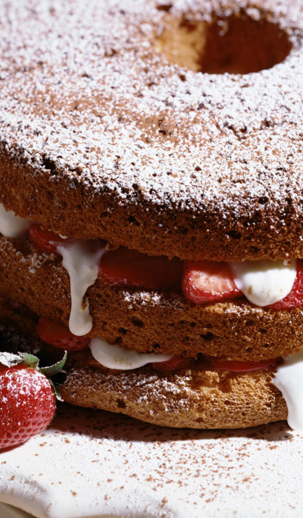 Клубничный пирог