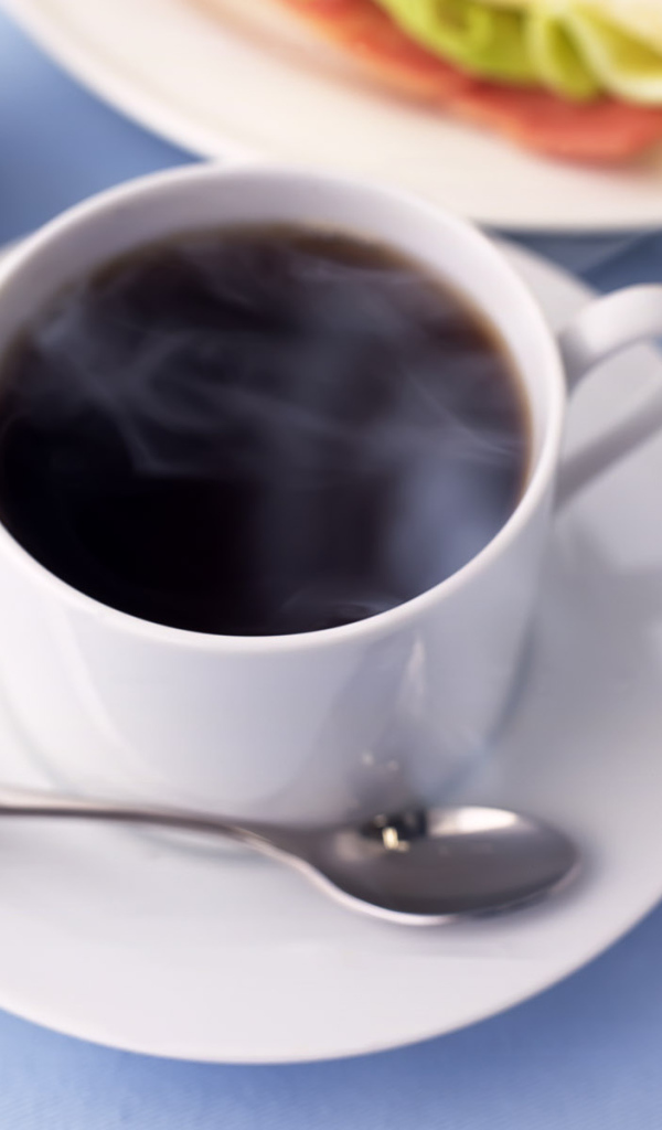 Чашка черного кофе