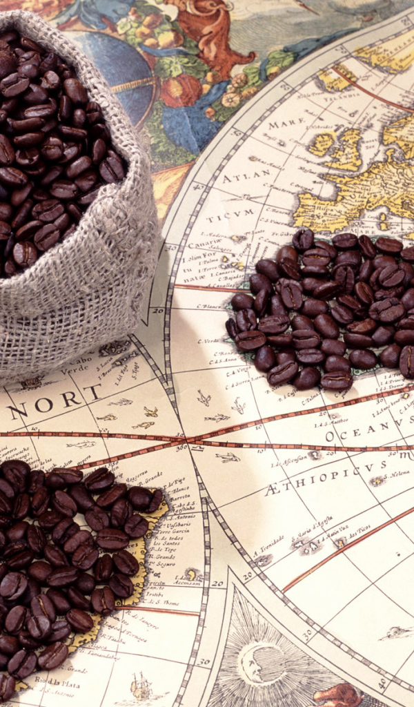 Зерна на карте