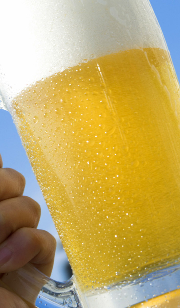 Кружка холодного пива