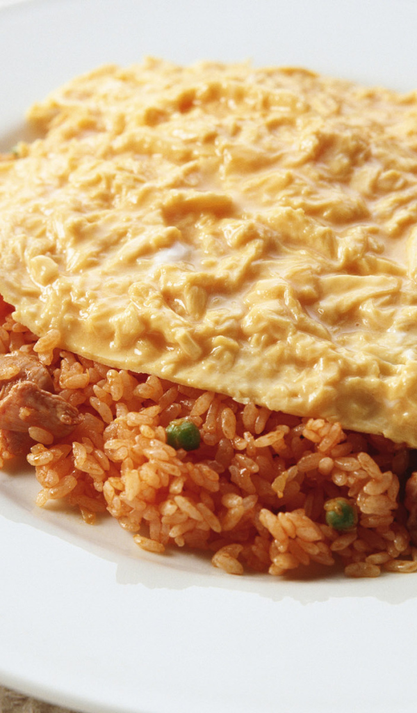 Мясо рис сыр