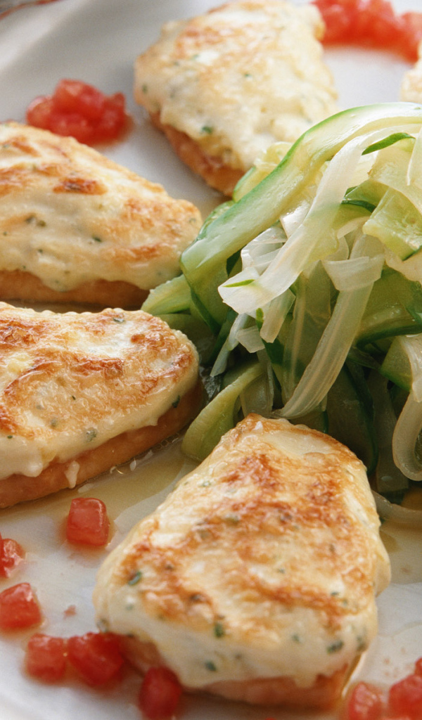 Мясо с плавленым сыром