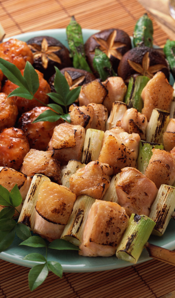 Шашлык из курицы