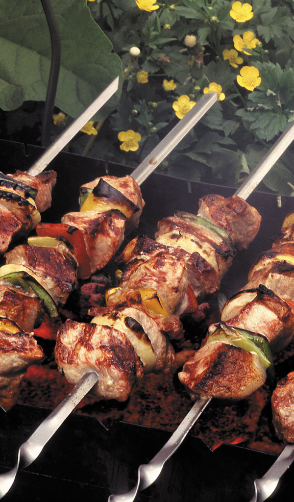 Мясо на жаровне
