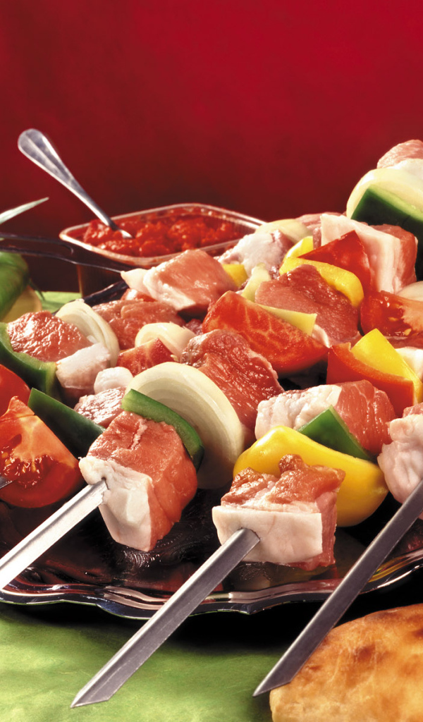 Шампуры с шашлыком