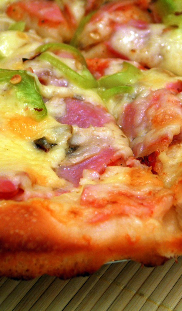 Красивые кусочки пиццы