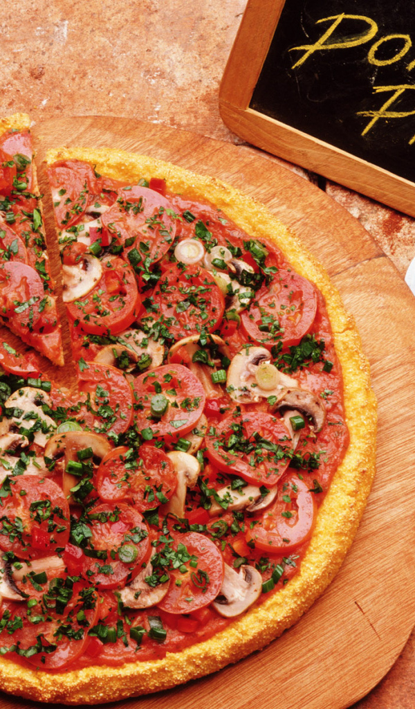 Пицца Полента