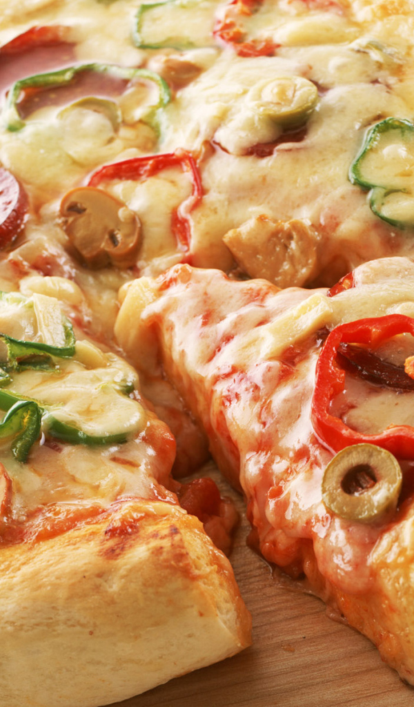 Пышная пицца