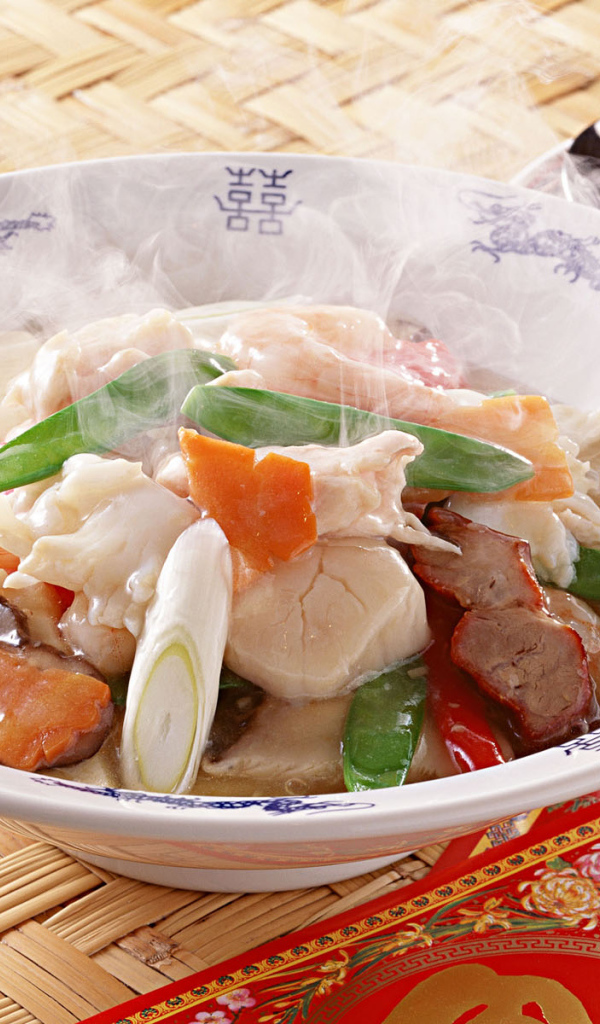 Деликатес суп из морепродуктов