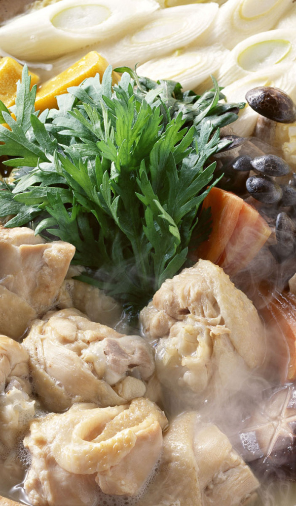 кальмары с грибами