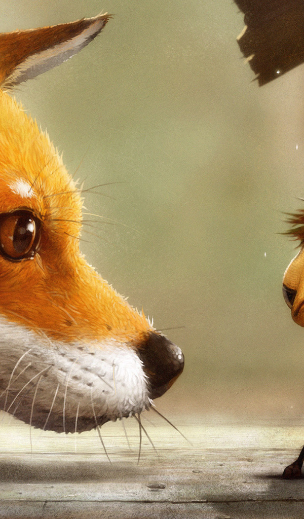 Лиса и жук неформал