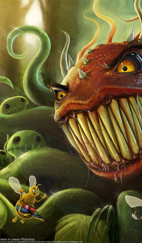 Насекомые против растений