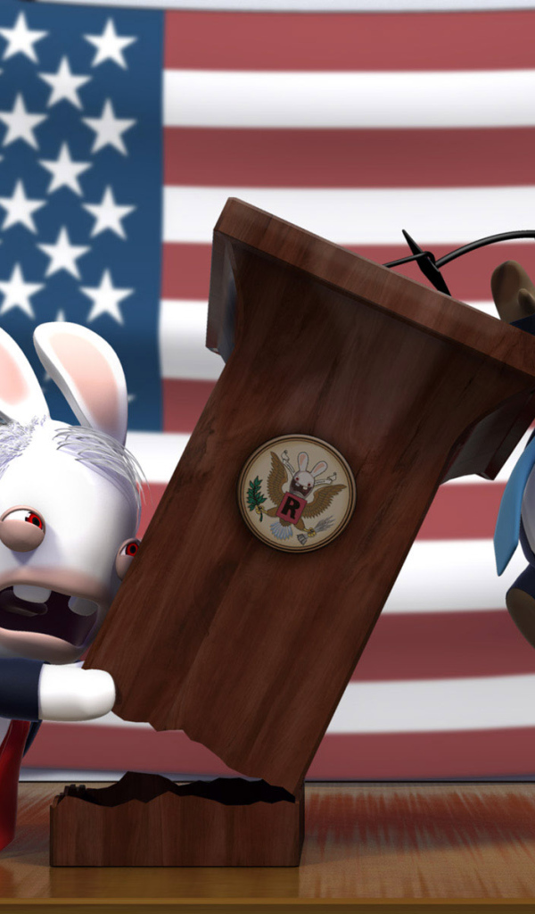 Кролик МакКейн и кролик Обама