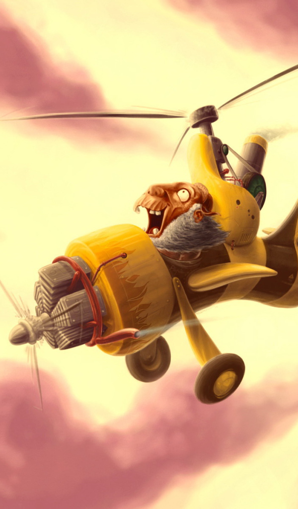 Кривой вертолет