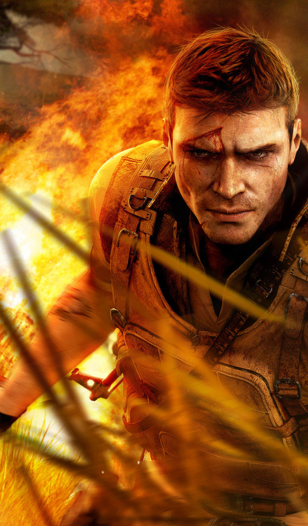 Far Cry 2 горящий джип