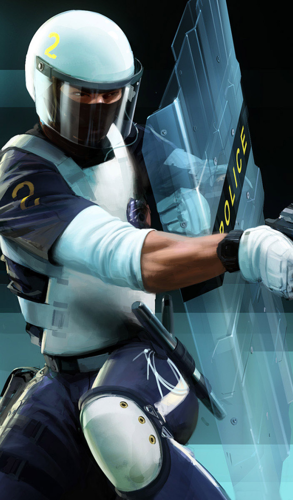 Mirrors Edge полицейский