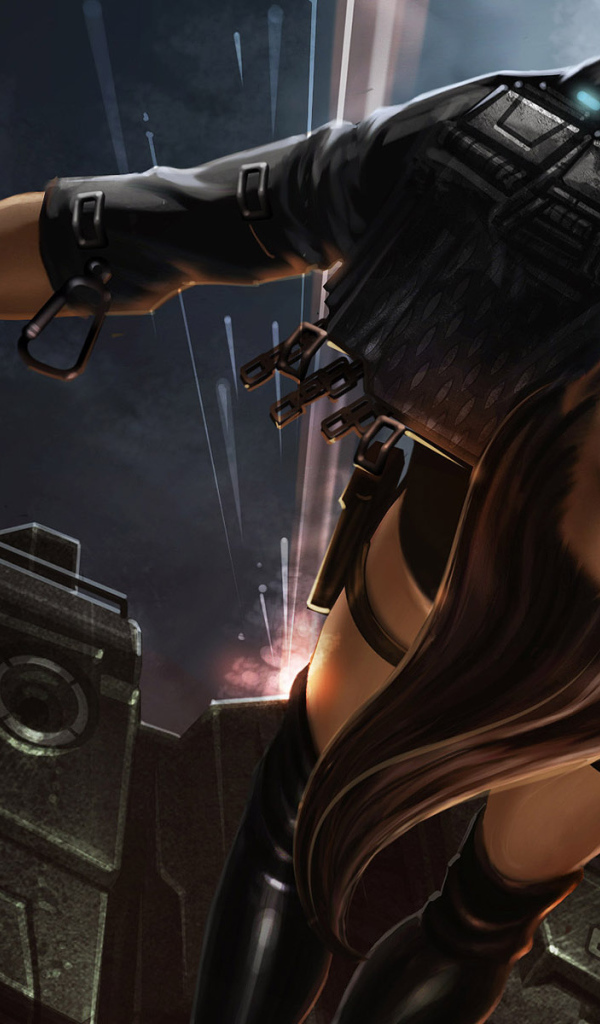 Девушка воин