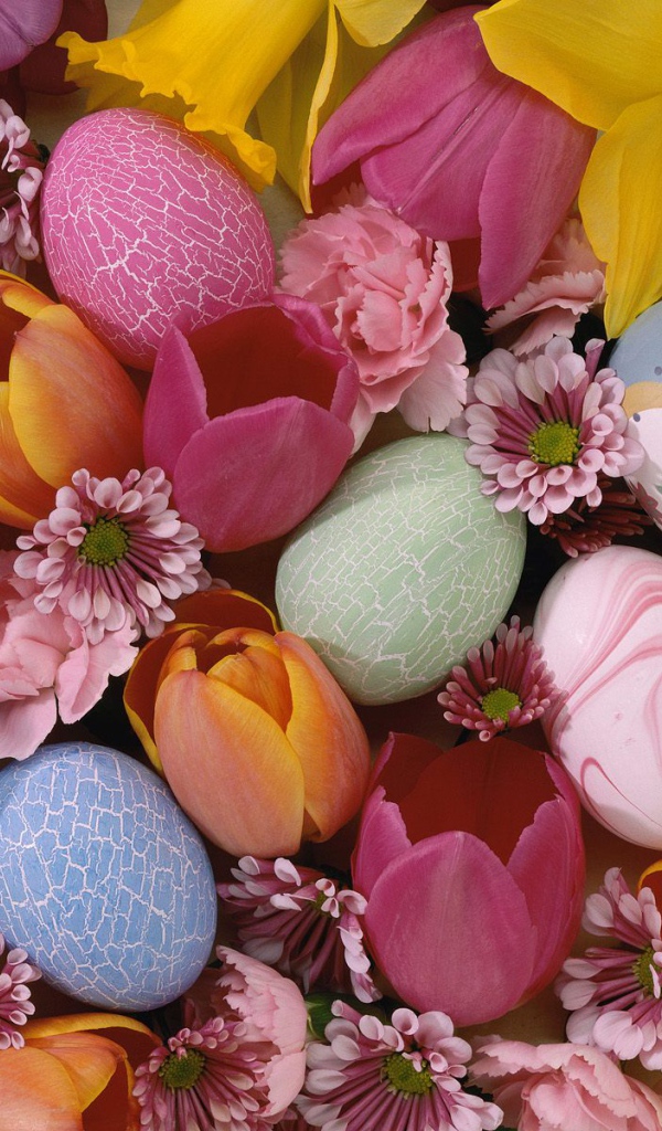 Красивые узоры на Пасхальных яйцах