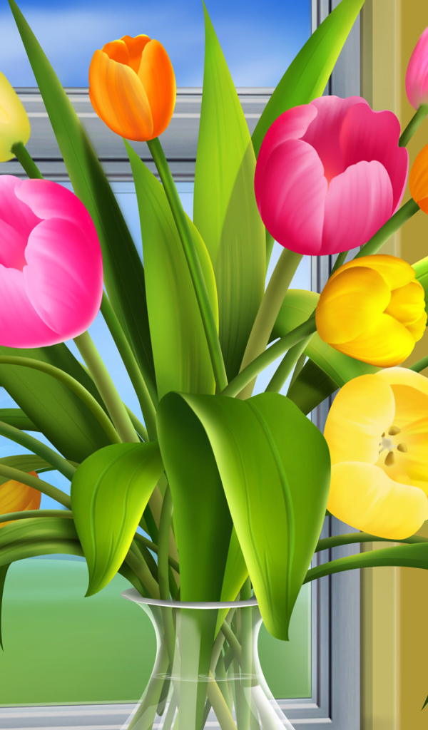 8 марта букет цветов