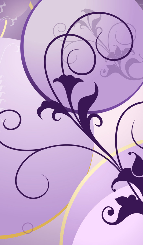 Фиолетовый цветок на 8 марта