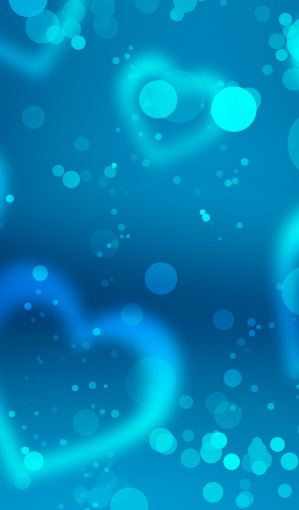 Голубые валентинки