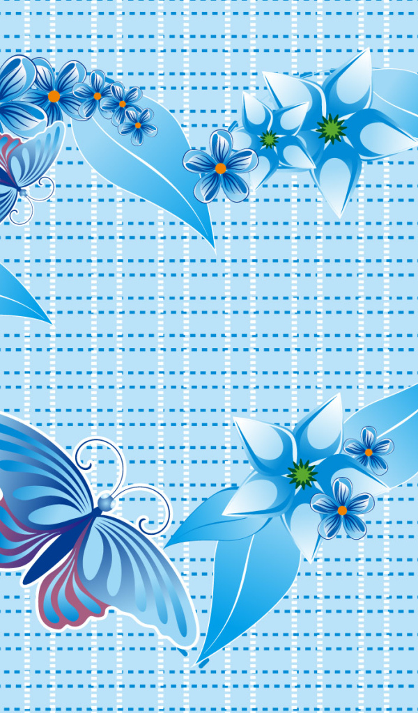 Голубое сердечко