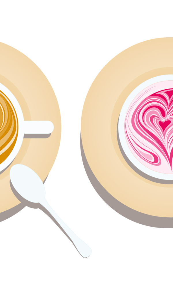 Кофейные сердечки