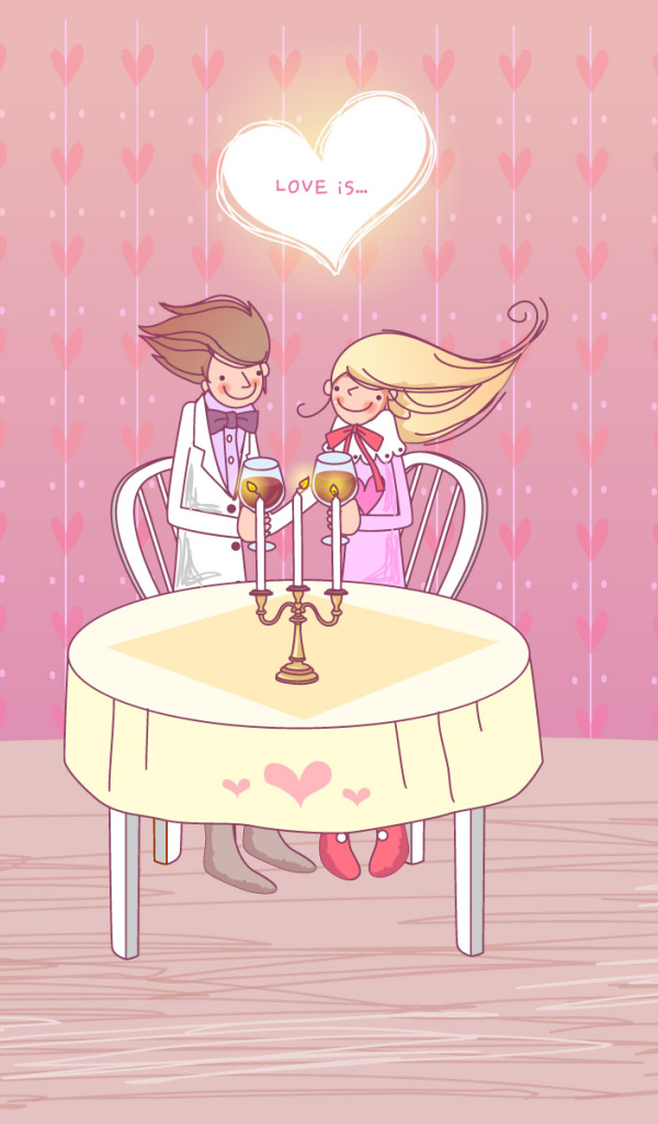 Ужин в День Святого Валентина