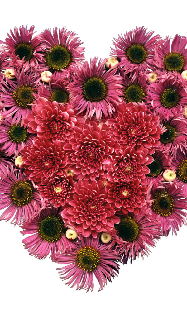 Цветочное сердце