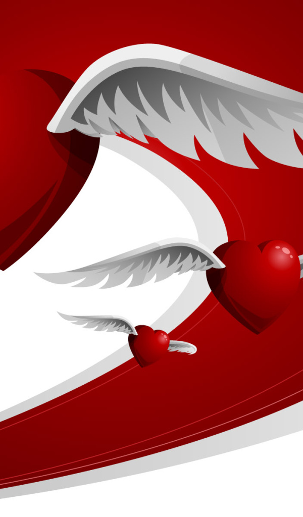 Летящие сердца