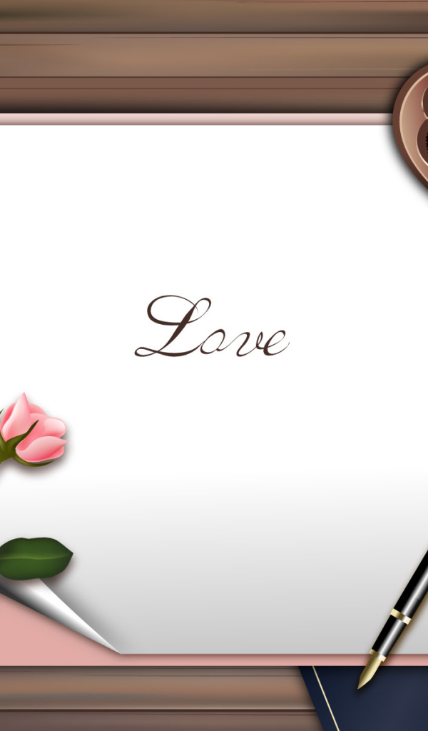 Письмо о любви на День Святого Валентина