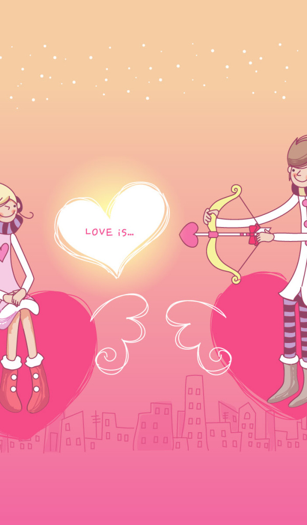 Верхом на сердцах в День Святого Валентина