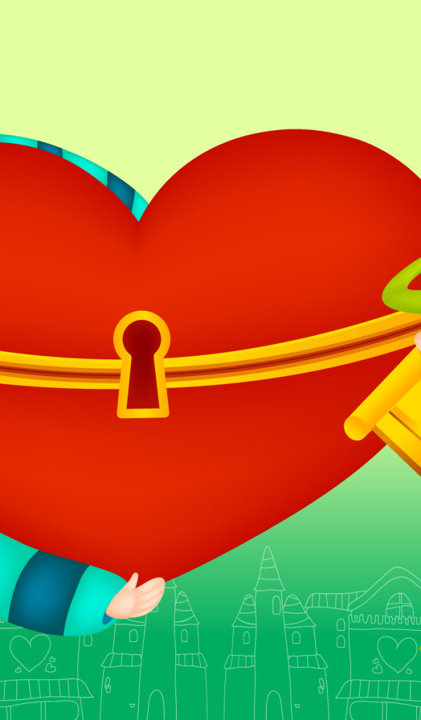 Ключ от сердца на День Св. Валентина