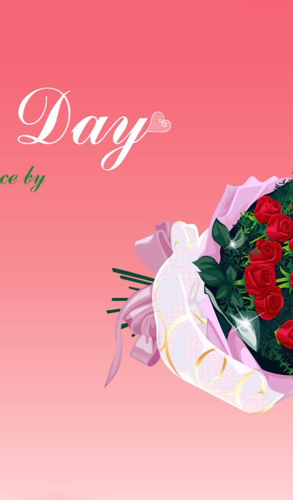 Романтический букет на День Св. Валентина