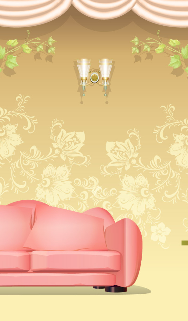 Розовый дизайн