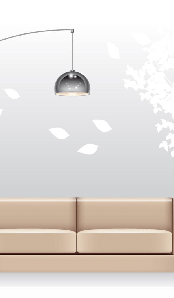 Комната в светлых тонах