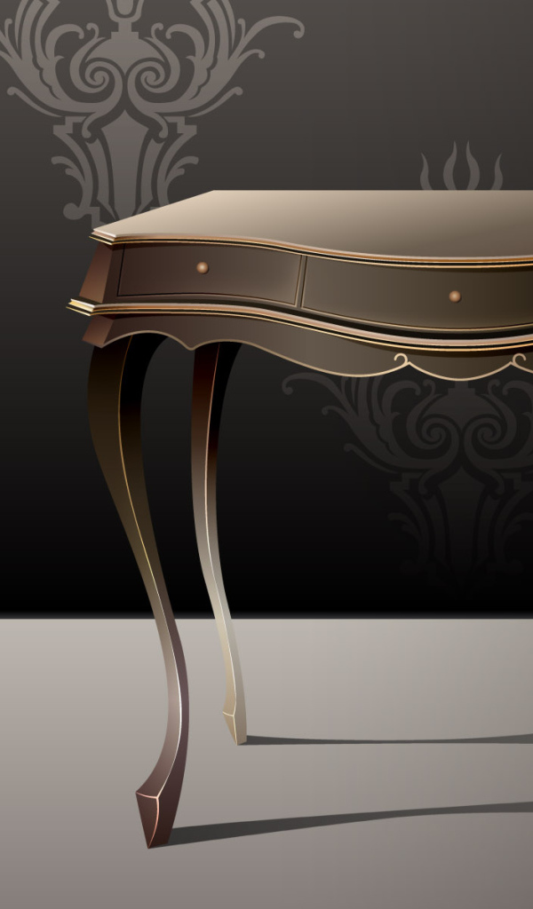 Деревянный столик