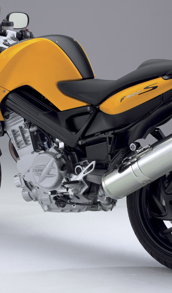 Мотоцикл BMW F 800 S вид сзади