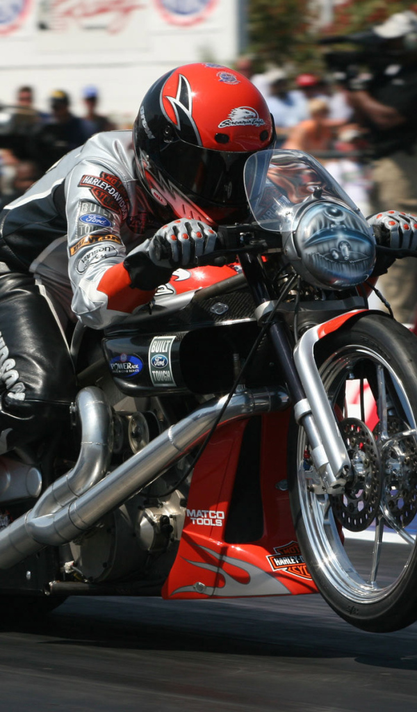 Harley Davidson гонки драг