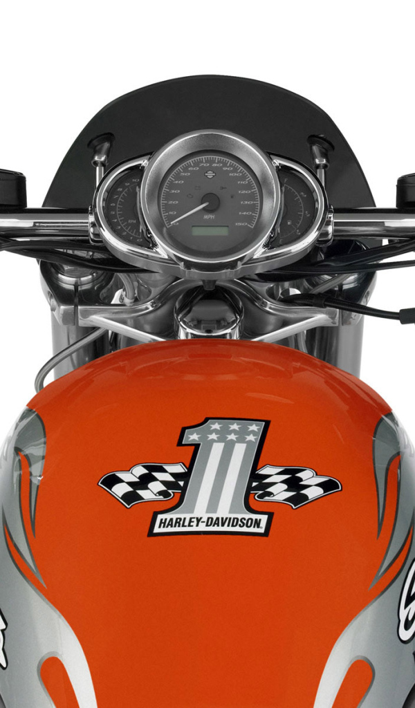 Harley Davidson бензобак и контрольная панель