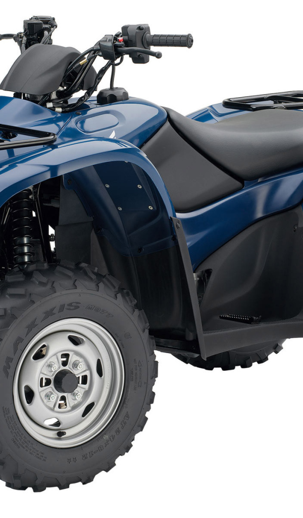 Синий Байк Honda квадроцикл