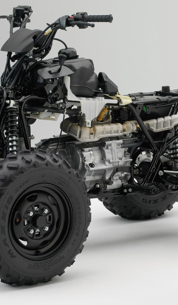 Внутренности Honda квадроцикл