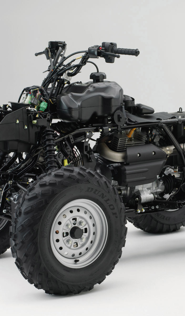 Внутри Хонда квадроцикл