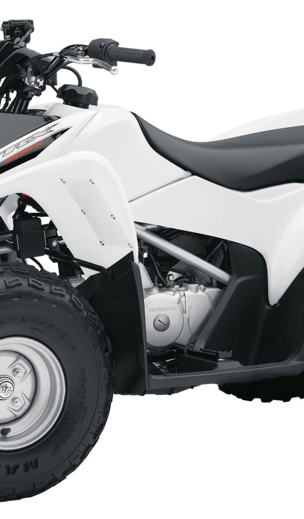 Белый Байк Honda квадроцикл