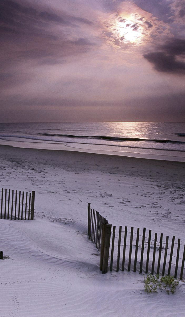 Рассвет на пляже