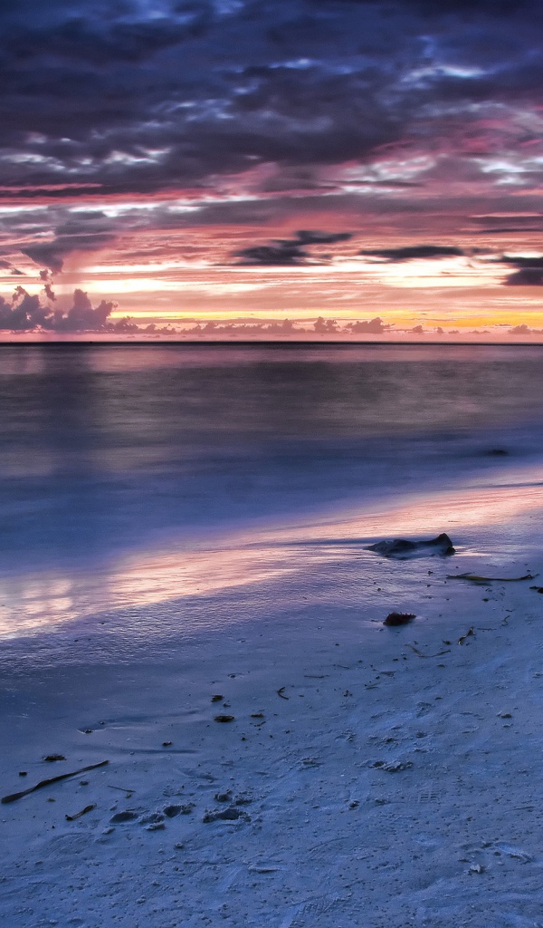 Пляж на закате