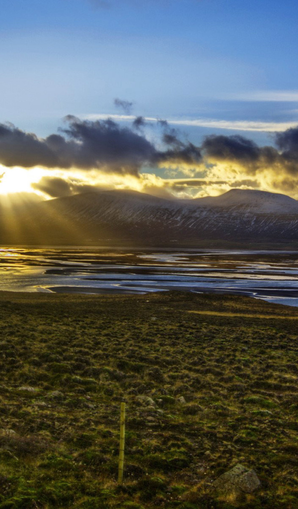 Закат в горах